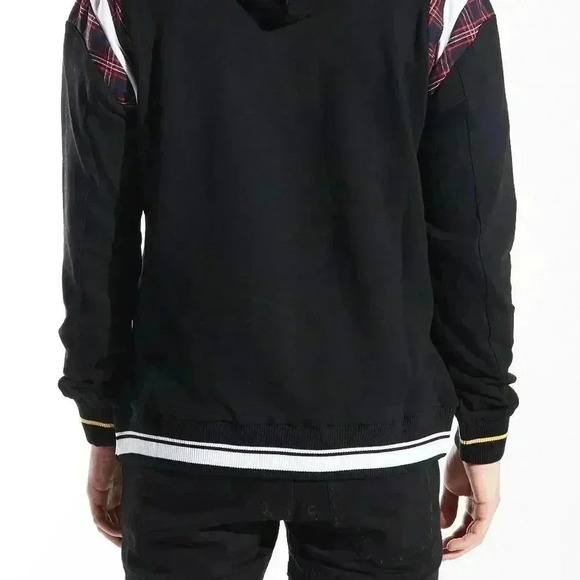 EMBELLISH HOCKNEY HOODIE (BLACK) - Picture 8 of 8